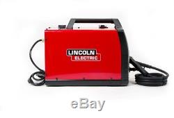 Lincoln Electric 140 Amp Weld Pak Flux Wire Feed Welder 100L Gun MIG Magnum Pack