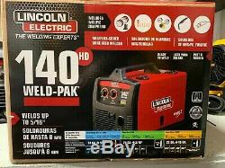 Lincoln Electric 140HD WELD pak MIG Pro 140 HD WIRE FEED WELDER K2514-1 gun