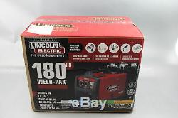 Lincoln Electric 180 Amp Weld-Pak 180 HD MIG Wire Feed Welder with Magnum 100L Gun