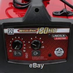Lincoln Electric 180 Amp Weld-Pak 180 HD MIG Wire Feed Welder with Magnum 100L Gun