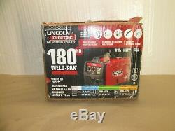 Lincoln Electric 180 Amp Weld-Pak 180 HD MIG Wire Feed Welder withMagnum 100L Gun