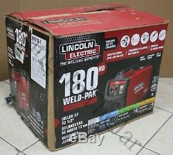 Lincoln Electric 180 Amp Weld-Pak 180 HD MIG Wire Feed Welder withMagnum 100L Gun