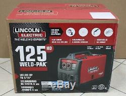 Lincoln Welder Welding Machine Unit with Gun Electric Flux-Cored Wire Feed K2513-1
