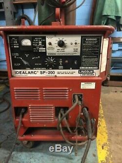 Lincoln mig welder with magnum spool gun