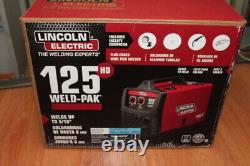 Linkoln 125 Amp Weld-Pak 125 HD Flux-Cored Welder, Magnum 100L Gun