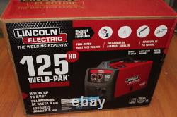 Linkoln 125 Amp Weld-Pak 125 HD Flux-Cored Welder, Magnum 100L Gun