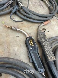 Lot of (12) Tweco and Profax 15' MIG Welding Guns for Lincoln Welders