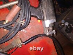 Lot welding Equipment. Includes machine, gun leads and grounding cables