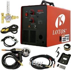 Lotos MIG Wire Feed Welder 175 Amp 220-Volt Overload Protection Spool Gun Torch