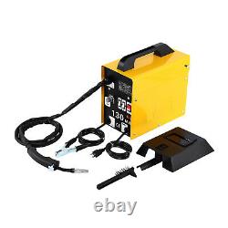 MIG 130 Automatic Welding Machine Welder 110V Free Mask Welding Gun Brush