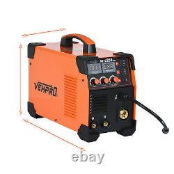 MIG 200A Inverter DC Welder 3-IN-1 MMA TIG Gas Gasless Arc Spool Gun Welding