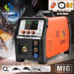 MIG Welder 110/220V Multifunction MIG ARC TIG Welding Machine+Mask+TIG GUN+Glove