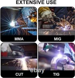 MIG Welder 110/220V Multifunction MIG ARC TIG Welding Machine+Mask+TIG GUN+Glove