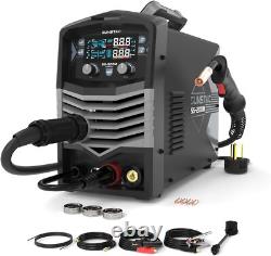 MIG Welder, 200A 110V/220V MIG/Flux Core/Spool Gun/Lift TIG/Stick 5 in 1