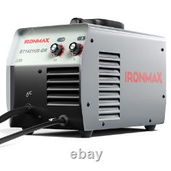 MIG Welder Gasless Flux Core Welding Machine120V IGBT withWelding Gun&Earth Clamp