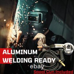 MIG Welder Lotos MIG175 220-Volt 175 Amp MIG Flux-Core Welder & Spool Gun New