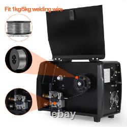 MIG Welder&Tig Gun 200A Gas/Gasless 110/220V Lift TIG/Stick IGBT Welding Machine