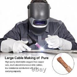 MIG Welder&Tig Gun 200A Gas/Gasless 110/220V Lift TIG/Stick IGBT Welding Machine