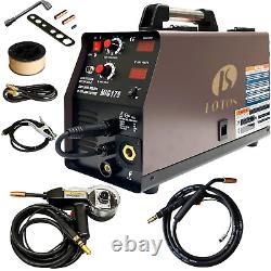 MIG175 175AMP Mig Welder with Free Spool Gun, Mask, Aluminum Welding Wire