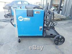 MIller Millermatic Pulser 250 Amp Mig & Aluminum Welder With Profax Gun & Cart #1