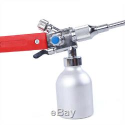 Metal Powder Acetylene Flame Oxygen Welder Gas Welding Torch Gun With3 nozzle Kit