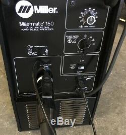 Miller Millermatic 150 CV DC Arc Welding Power Source Welder /wire Feeder +gun