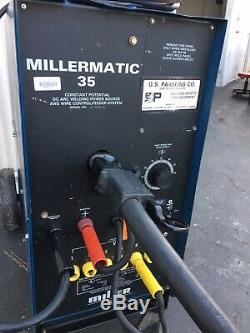 Miller Millermatic 35 Mig Welder With Tweco Gun 208/230v 1ph