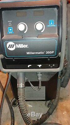 Miller Millermatic 350P Aluminum MIG Welder + XR-Aluma-Pro Gun (951452)included