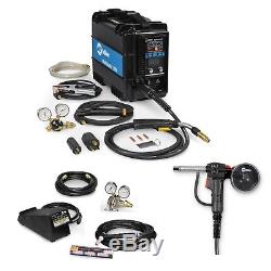 Miller Multimatic 200 MIG, TIG & Stick Welder Pkg with Spool Gun (951649 & 300371)