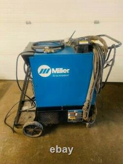 Miller Syncrowave 250 Cc-ac/dc Welding Power Source Welder W Gun, Pedal & Cooler