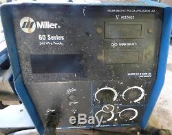 Miller XMT 304 Inverter MIG Welder S-62 Wire Feeder Spoolmatic 30A Spool Gun