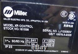 Miller XR Control Extended Reach Wire Feeder with Push Pull Gun
