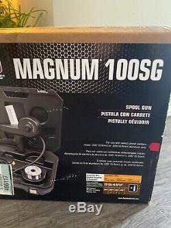 NEW! $350 Magnum 100SG Spool Gun K2532-1 Electric Welder Welding Portable