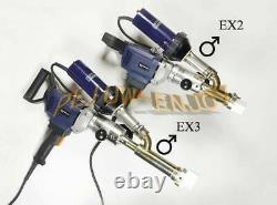 NEW EX2 Handheld Plastic Extrusion Welding Machine Extruder Welder Gun Booster