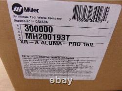 NEW IN BOX Miller XR-Aluma Pro A Mig Welding Gun 15' 300 amp welder, sku300000