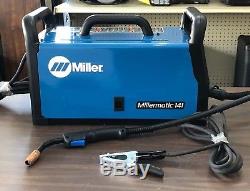 NICE Miller Millermatic 141 Wire MIG Welder 120 Volts With M-100 MIG Gun