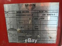 Nelson NCD-60 Capacitor Discharge Stud/Pin Welder Welding Gun up to 1/4 Stud