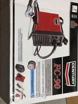 New Century Wire Feed Welder and Gun 90 Amp FC90 Flux Core 120V