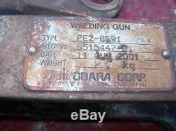 Obara Weld Gun Scissor Type Spot Welder Cat#pe2-8581