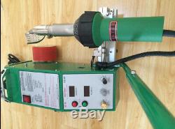 PVC Automatic Welding Machine Top2000B Flex Banner Seam Welder With Heater Gun