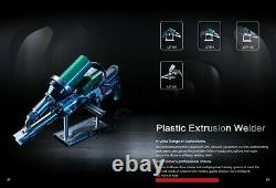 Plastic Extrusion Welder Hand Extruder Hot Air Welding Gun LST610A Dual Heating