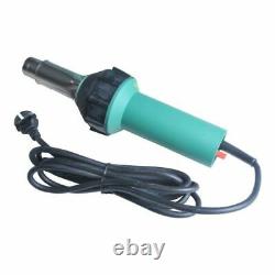 Plastic PVC Hot Air Welding Gun Easy Grip Hand Held Welder Pistol Kit 110V 1600W