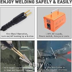 Plastic Welder Welding Kit Car Bumper fairing Body Restoration Hot Stapler Gun