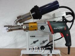 Plastic extrusion Welding machine Hot Air Plastic Welder Gun extruder