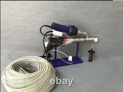 Plastic extrusion Welding machine Hot Air Plastic Welder Gun extruder e