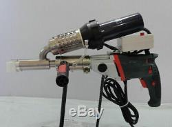 Plastic extrusion Welding machine Hot Air Plastic Welder Gun extruder eg