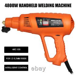 Portable 4800W IGBT Inverter Electric Welding Machine ARC Handheld Welder Gun