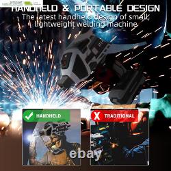 Portable ARC Welder Machine Gun, Igbt Standing Handheld Welding M