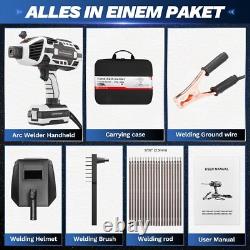Portable Electric Welding Machine, 110V Portable Welder Handheld with IGBT Invert