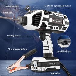 Portable Electric Welding Machine, 110V Portable Welder Handheld with IGBT Invert